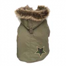 Winterjack met Capuchon (khaki)