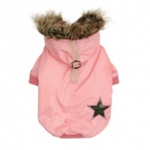 Winterjack met Capuchon (roze)
